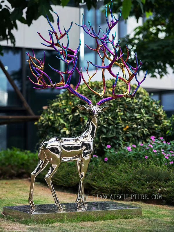 Sika Deer Sculpture