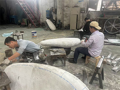 Stainless steel sculpture