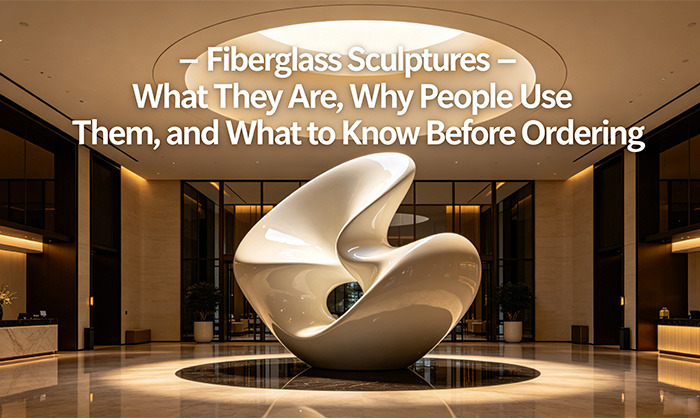 Fiberglass Sculptures – What They Are, Why People Use Them, and What to Know Before Ordering